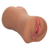Stroke It® Dual Entry Pussy & Ass - Brown